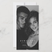 エディトリアルフォト 結婚式の延期日通知 (正面)