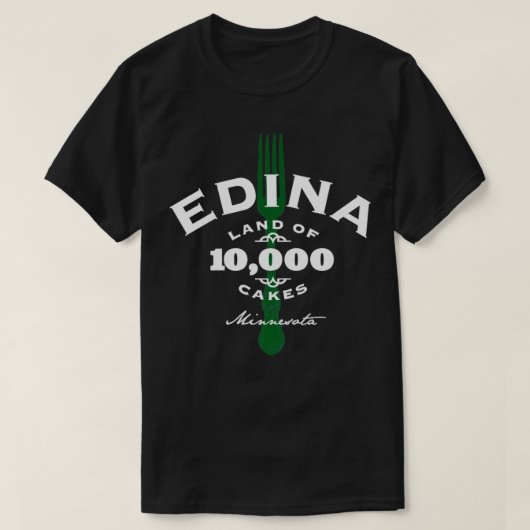 エディナケーキイーター Tシャツ (デザイン正面)