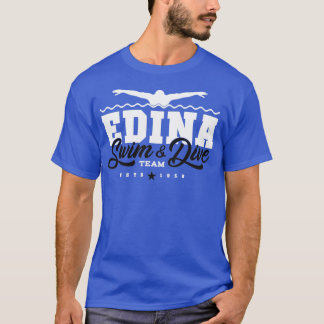 エディナスイムダイブチーム10 Tシャツ
