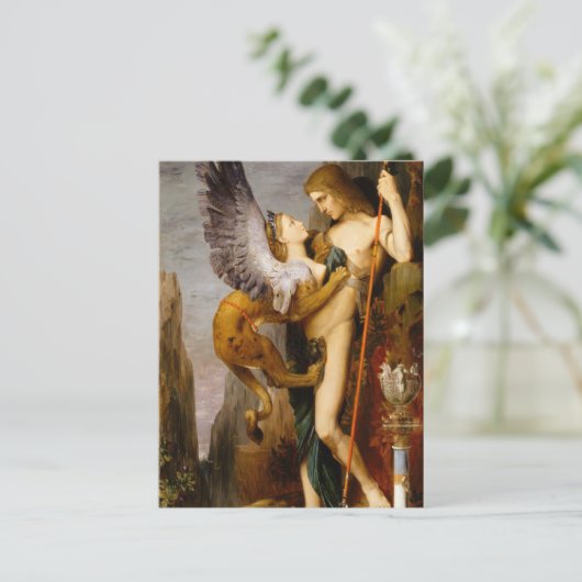 エディプスとスフィンクス ポストカード (スタンド正面)