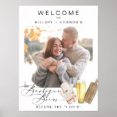 エディモダンリハーサル書道BBQ & Brews ポスター (正面)