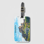 エディンバクールーグスコットラ絵画ンド ラゲッジタグ (正面縦)