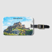 エディンバクールーグスコットラ絵画ンド ラゲッジタグ (正面横)