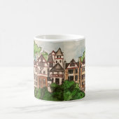エディンバラのお土産マグ( Ramsay garden) コーヒーマグカップ (中央)