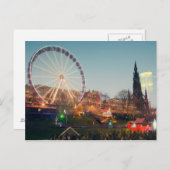 エディンバラのビッグホイール ポストカード (正面/裏面)