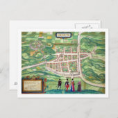 エディンバラの地図, 'シビタスオルビステラルム'から ポストカード (正面/裏面)