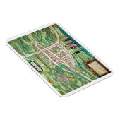 エディンバラの地図， 'シビタスオルビステラルム'から マグネット (右側)