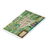 エディンバラの地図， 'シビタスオルビステラルム'から マグネット (左側)