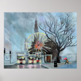 エディンバラの雨の日 ポスター