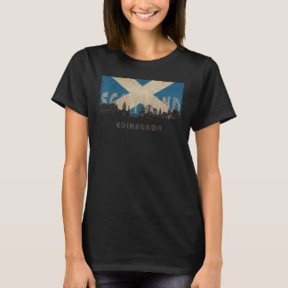 エディンバラスカイラインバケーションスーベリーシティー国旗 Tシャツ