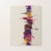 エディンバラスコットランドスカイライン ジグソーパズル (縦)