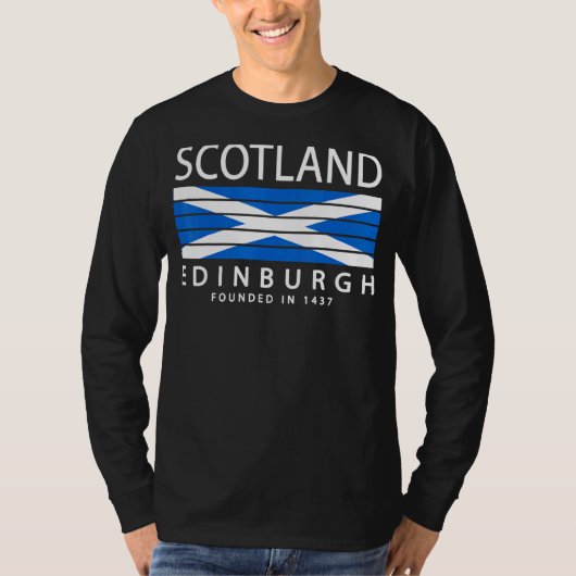 エディンバラスコットランド1 Tシャツ (正面)