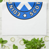 エディンバラスコットランド キッチンタオル (折り畳み)