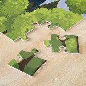 エディンバラスコットランド ジグソーパズル (側面)