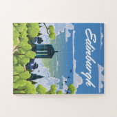 エディンバラスコットランド ジグソーパズル (横)