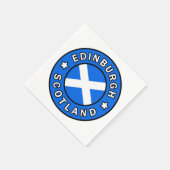 エディンバラスコットランド スタンダードカクテルナプキン (角)