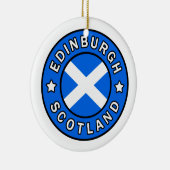 エディンバラスコットランド セラミックオーナメント (右)