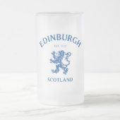 エディンバラスコットランド フロストグラスビールジョッキ (中央)