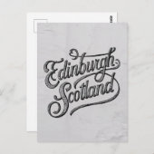 エディンバラスコットランド ポストカード (正面/裏面)