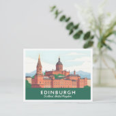 エディンバラスコットラ統一されたンドキングダムパステルトラベル ポストカード (スタンド正面)