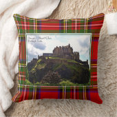 エディンバラズキャッスルヒルシュトゥートクラン装飾用クッション クッション (ブランケット)