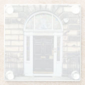 エディンバラトラウアングラーズクラブドア ガラスコースター (裏面)