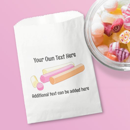 エディンバラロック – スウィートスコットランドキャンディ – 独自の文字 フェイバーバッグ