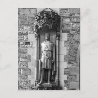 エディンバラ城のロバート・ザ・ブルース像 ポストカード