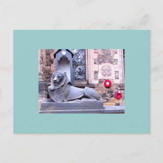 エディンバラ城 ポストカード (正面)