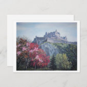 エディンバラ城、5月。スコットランドby Pola.B.Alex.ホー シーズンカード (正面/裏面)