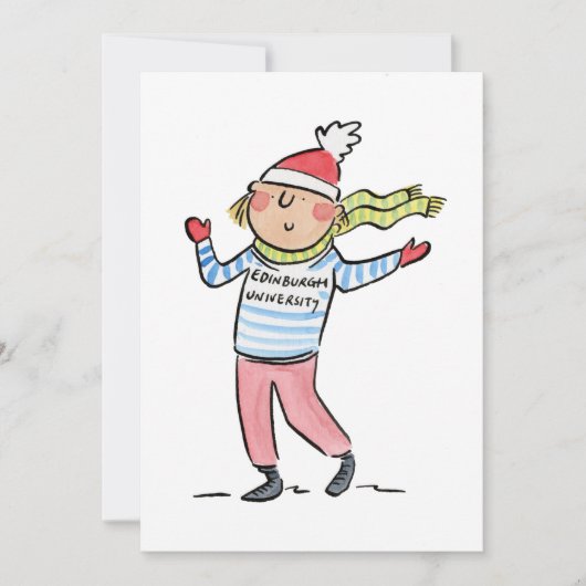 エディンバラ大学 招待状 (正面)