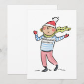 エディンバラ大学 招待状 (正面/裏面)