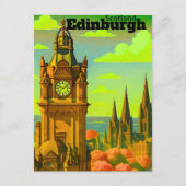 エディンバラ旅行のはがき, エディンバラ旅行のアート, S ポストカード (正面)