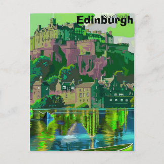エディンバラ旅行絵葉書, エディンバラ旅行アート, S シーズンポストカード
