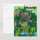 エディンバラ旅行絵葉書, エディンバラ旅行アート, S ポストカード (正面/裏面)