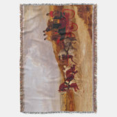 エディンバラ王室のロンドンメール スローブランケット (正面縦)