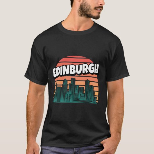 エディンバラ イギリス エディンバラっ子 旅行 旅行者 Tシャツ (正面)