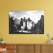 エディンバラ・オールドトールブース キャンバスプリント (インサイチュ (リビング))