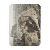 エディンバラ、カルトン・ヒルから「航海のまわりに」 マグネット (縦)