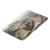 エディンバラ、カルトン・ヒルから「航海のまわりに」 マグネット (左側)