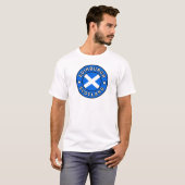 エディンバラ・スコットランドのシャツ Tシャツ (正面フル)