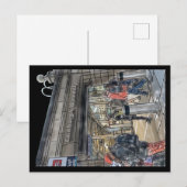 エディンバラ、スコットランドワバーリー駅はがき ポストカード (正面/裏面)