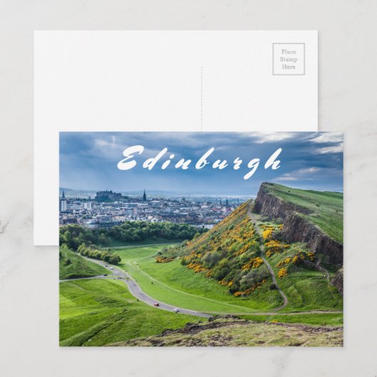 エディンバラ ポストカード (正面/裏面)