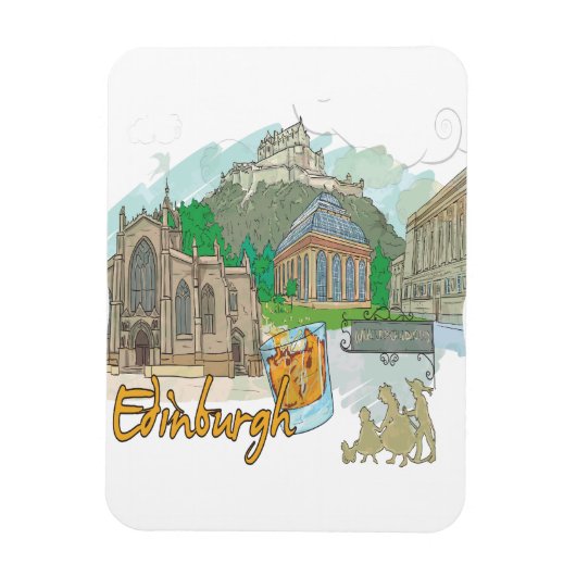 エディンバラ マグネット (縦)