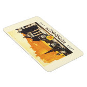 エディンバラLNERヴィン素晴らしテージ旅行ポスター マグネット (右側)