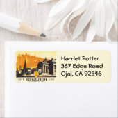 エディンバラLNERヴィン素晴らしテージ旅行ポスター ラベル (インサイチュ)