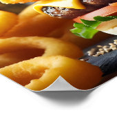 エディンバ食べーグ:パブGrub Glory ポスター (角)