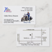 エディーの角の名刺 名刺 (正面/裏面)