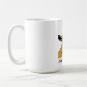 (エディー)証明されたヤギの恋人のマグ コーヒーマグカップ (左)