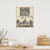 エデュケーショナル・ホール、アスベリーパーク、リバービューハウス ポスター (キッチン)